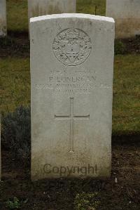 Ancre British Cemetery Beaumont-Hamel - Lonergan, P