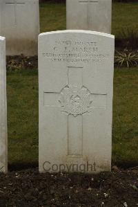 Ancre British Cemetery Beaumont-Hamel - Marsh, C J