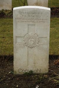 Ancre British Cemetery Beaumont-Hamel - Martin, P S