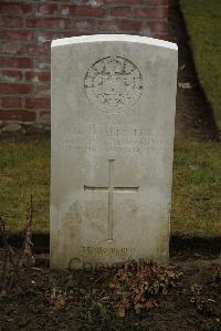 Ancre British Cemetery Beaumont-Hamel - McAllister, D