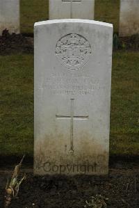 Ancre British Cemetery Beaumont-Hamel - McCavigan, P