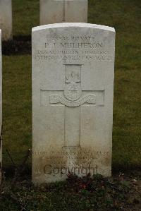 Ancre British Cemetery Beaumont-Hamel - Mulheron, Patrick Joseph