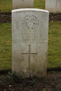 Ancre British Cemetery Beaumont-Hamel - Nelson, J