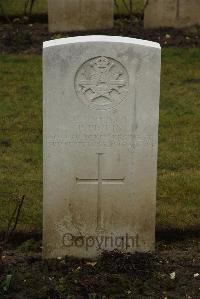 Ancre British Cemetery Beaumont-Hamel - Pickin, Phillip