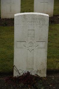 Ancre British Cemetery Beaumont-Hamel - Powell, W