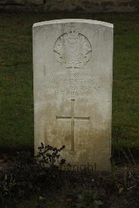 Ancre British Cemetery Beaumont-Hamel - Preston, J