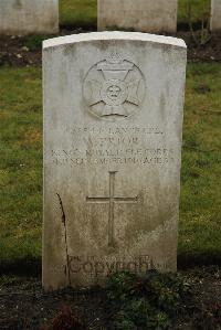 Ancre British Cemetery Beaumont-Hamel - Prior, W