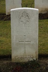 Ancre British Cemetery Beaumont-Hamel - Quinnell, W J