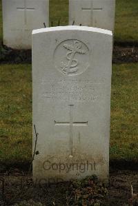 Ancre British Cemetery Beaumont-Hamel - Rice, P