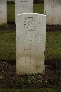 Ancre British Cemetery Beaumont-Hamel - Robertson, Gordon Graham