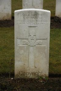 Ancre British Cemetery Beaumont-Hamel - Robinson, S