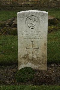 Ancre British Cemetery Beaumont-Hamel - Roxburgh, John Hampton