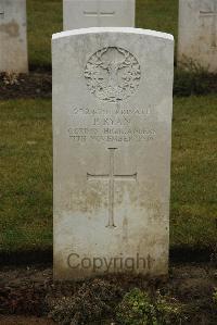 Ancre British Cemetery Beaumont-Hamel - Ryan, P