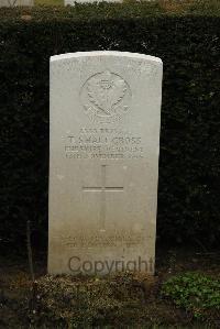 Ancre British Cemetery Beaumont-Hamel - Shallcross, T