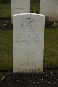 Ancre British Cemetery Beaumont-Hamel - Smallman, Arthur Frederick Strong