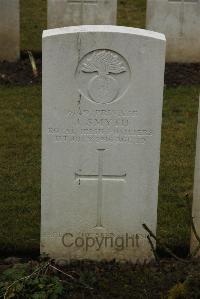 Ancre British Cemetery Beaumont-Hamel - Smyth, J