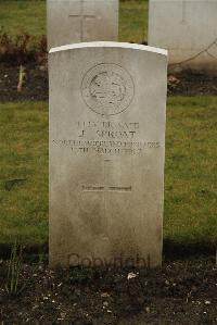 Ancre British Cemetery Beaumont-Hamel - Sproat, J