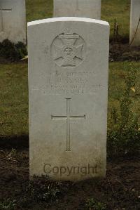 Ancre British Cemetery Beaumont-Hamel - Symes, L H