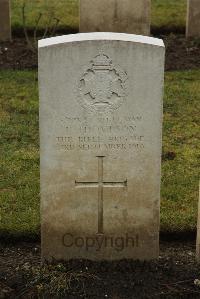 Ancre British Cemetery Beaumont-Hamel - Thompson, E