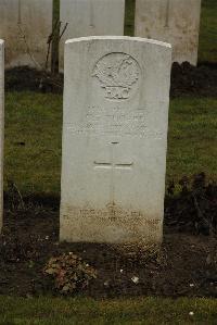 Ancre British Cemetery Beaumont-Hamel - Thorpe, Cyril Frank