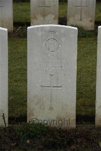 Ancre British Cemetery Beaumont-Hamel - Trundley, P E