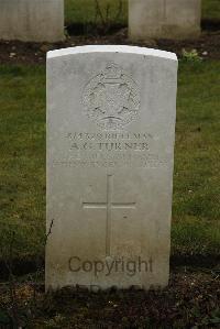 Ancre British Cemetery Beaumont-Hamel - Turner, A G