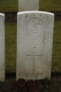 Ancre British Cemetery Beaumont-Hamel - Wann, Percy