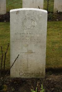 Ancre British Cemetery Beaumont-Hamel - Webb, Frank