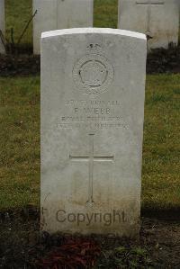 Ancre British Cemetery Beaumont-Hamel - Webb, P