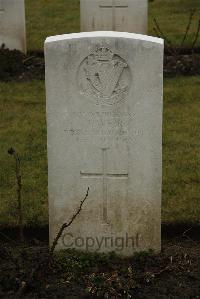 Ancre British Cemetery Beaumont-Hamel - Weir, J