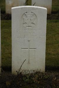 Ancre British Cemetery Beaumont-Hamel - West, J