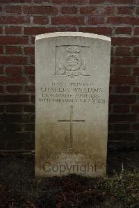 Ancre British Cemetery Beaumont-Hamel - Williams, Charles