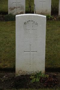 Ancre British Cemetery Beaumont-Hamel - Williamson, J