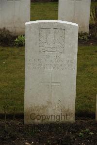 Ancre British Cemetery Beaumont-Hamel - Wilson, T I W