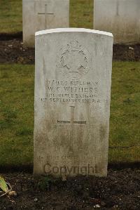 Ancre British Cemetery Beaumont-Hamel - Withers, Walter Charles