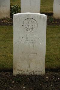 Ancre British Cemetery Beaumont-Hamel - Worssam, Leslie Henry