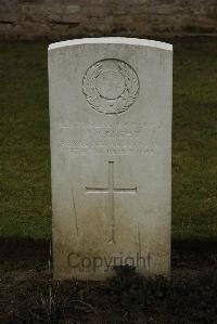 Ancre British Cemetery Beaumont-Hamel - Wright, John