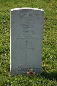 Sheerness (Isle-Of-Sheppey) Cemetery - Brown, R