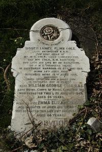 Sheerness (Isle-Of-Sheppey) Cemetery - Cole, S L F