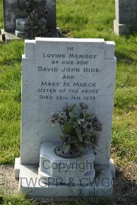 Sheerness (Isle-Of-Sheppey) Cemetery - Hide, David John