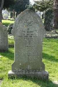 Sheerness (Isle-Of-Sheppey) Cemetery - MacDonald, Donald