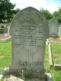 Sheerness (Isle-Of-Sheppey) Cemetery - Poney, Henry