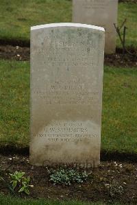 Heilly Station Cemetery Mericourt-L'abbe - Simpson, H