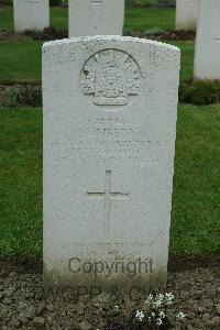 Anzac Cemetery  Sailly-Sur-La-Lys - Gibbins, Norman