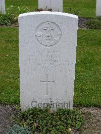 Reichswald Forest War Cemetery - Burns, Edward Joseph