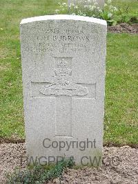 Reichswald Forest War Cemetery - Burrows, Geoffrey Hodgkiss