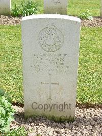 Reichswald Forest War Cemetery - Cook, Alfred Charles Armistice