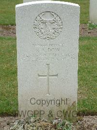 Reichswald Forest War Cemetery - Dow, Robert Anton