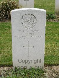 Reichswald Forest War Cemetery - Drury, James