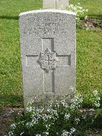 Reichswald Forest War Cemetery - Duffin, Albert